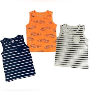 3-Pack Toddler Tank Tops